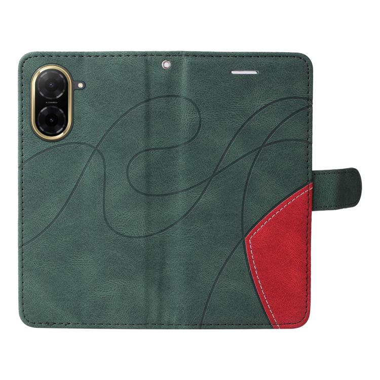 For Redmi A5 4G 173.3mm Dual-color Splicing Flip Leather Phone Case