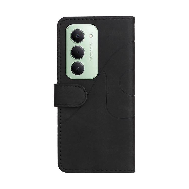For Redmi 15 5G Global/15 4G SEA 169.5mm Dual-color Splicing Flip Leather Phone Case