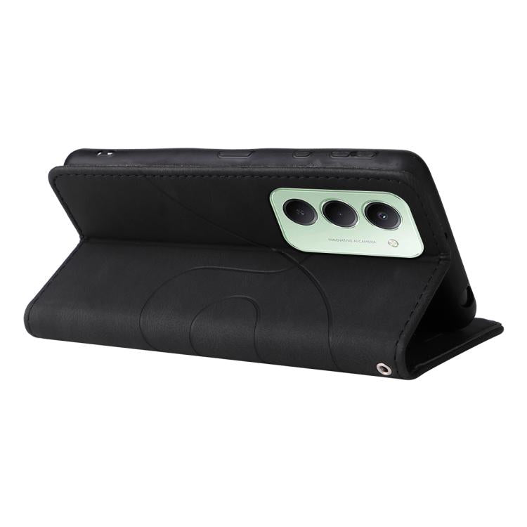 For Redmi 15 5G Global/15 4G SEA 169.5mm Dual-color Splicing Flip Leather Phone Case