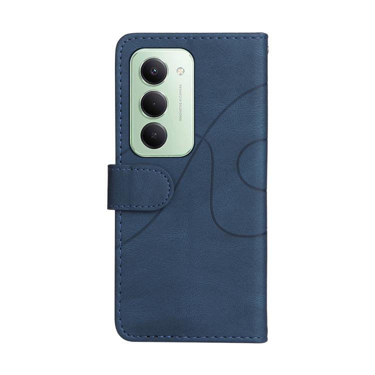 For Redmi 15 5G / 4G EU 171mm Dual-color Splicing Flip Leather Phone Case