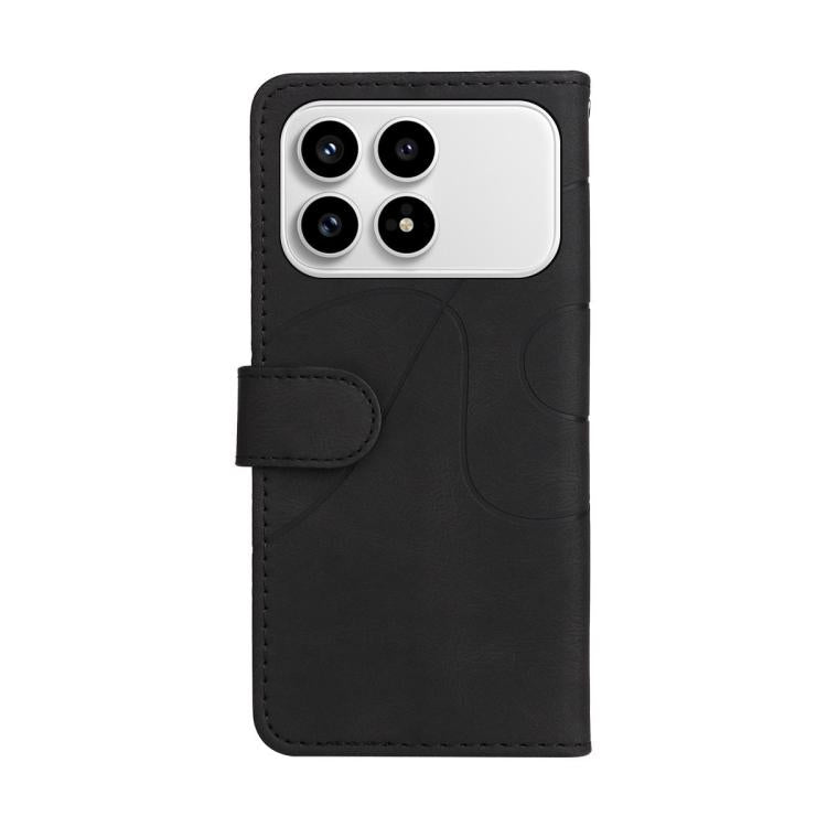 For Redmi K90 / Poco F8 Pro Dual-color Splicing Flip Leather Phone Case