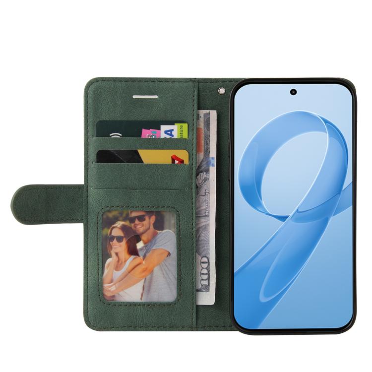 For Redmi K90 / Poco F8 Pro Dual-color Splicing Flip Leather Phone Case