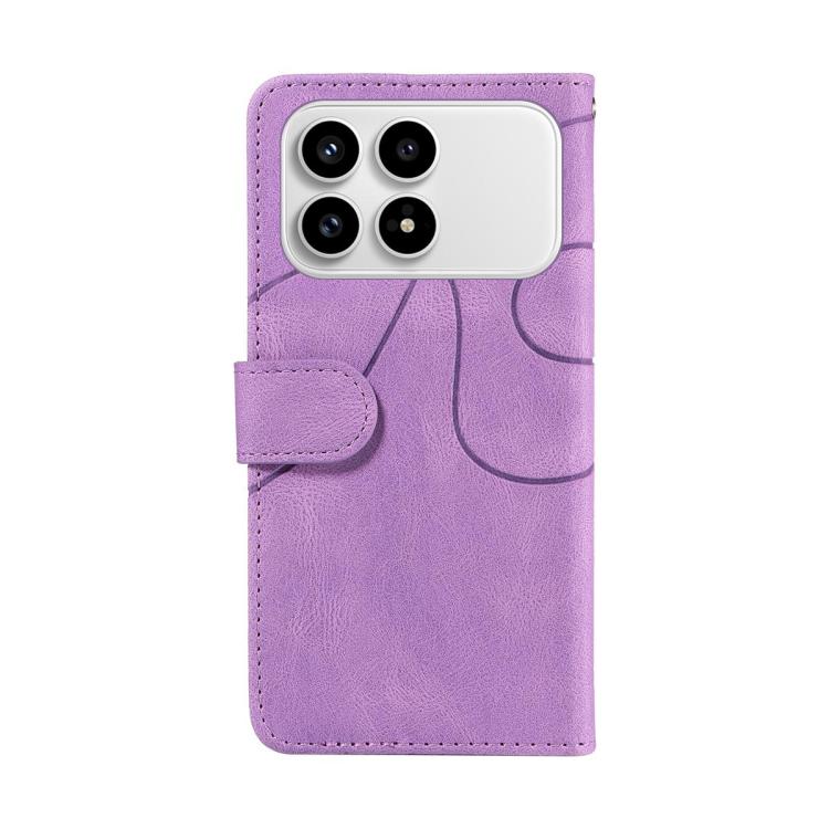 For Redmi K90 / Poco F8 Pro Dual-color Splicing Flip Leather Phone Case