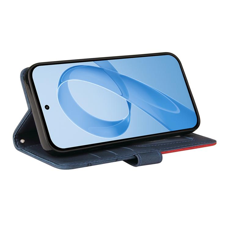 For Redmi K90 Pro Max/Poco F8 Ultra Dual-color Splicing Flip Leather Phone Case