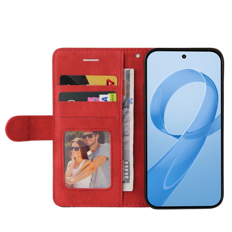 For Redmi K90 Pro Max/Poco F8 Ultra Dual-color Splicing Flip Leather Phone Case
