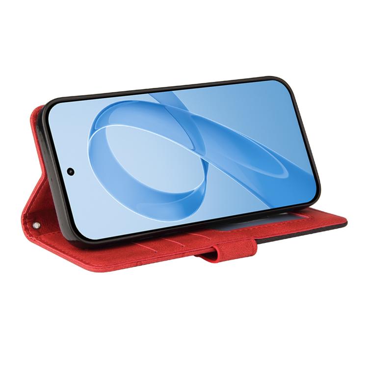 For Redmi K90 Pro Max/Poco F8 Ultra Dual-color Splicing Flip Leather Phone Case