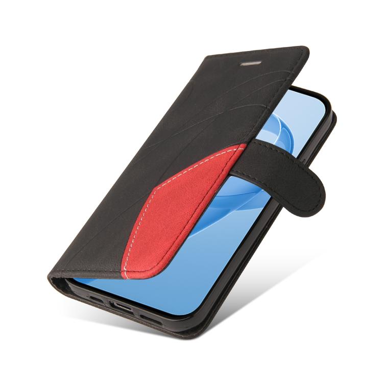 For Redmi K90 Pro Max/Poco F8 Ultra Dual-color Splicing Flip Leather Phone Case