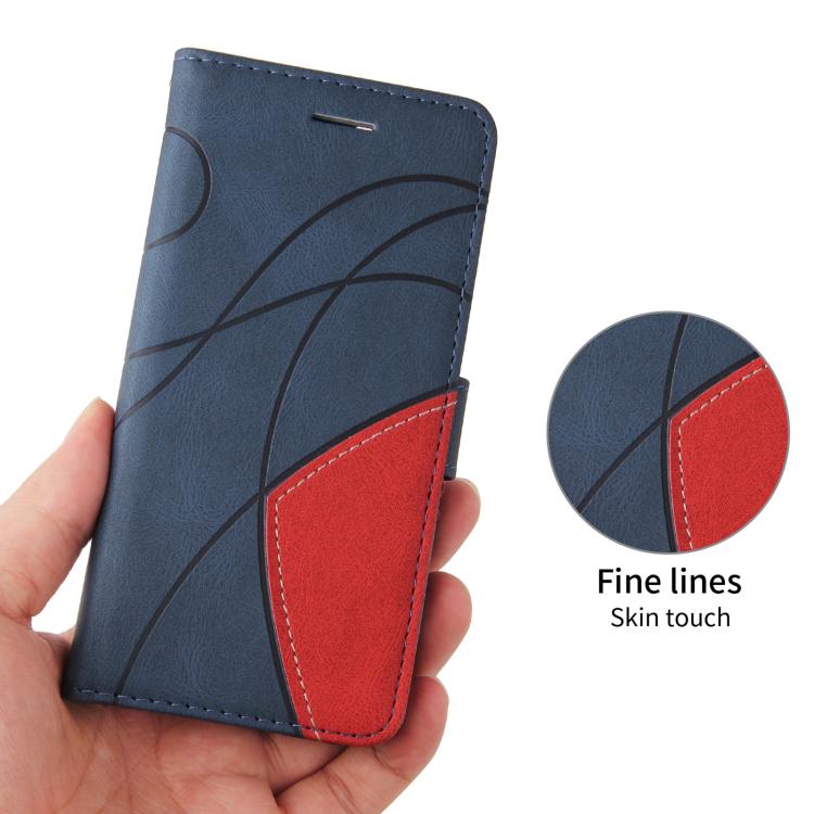 For Redmi Turbo 5 Max 5G Dual-color Splicing Flip Leather Phone Case