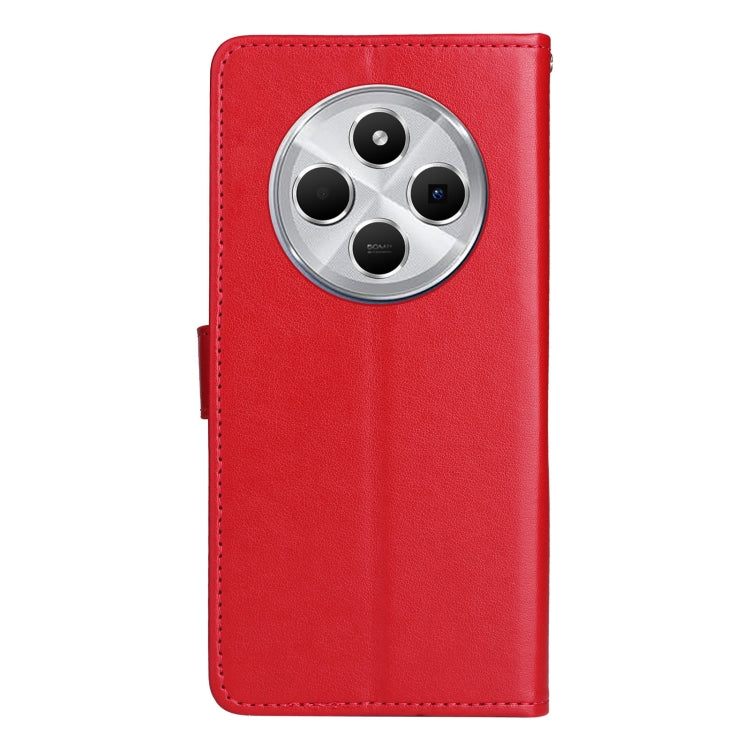 For Redmi 14C 4G Global Cat and Bee Embossed Flip Leather Phone Case