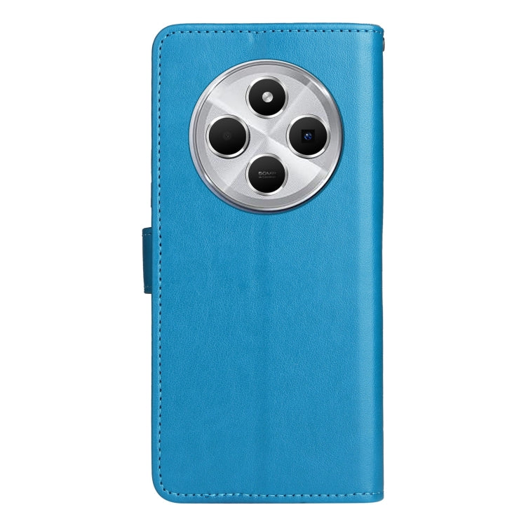 For Redmi 14C 4G Global Cat and Bee Embossed Flip Leather Phone Case