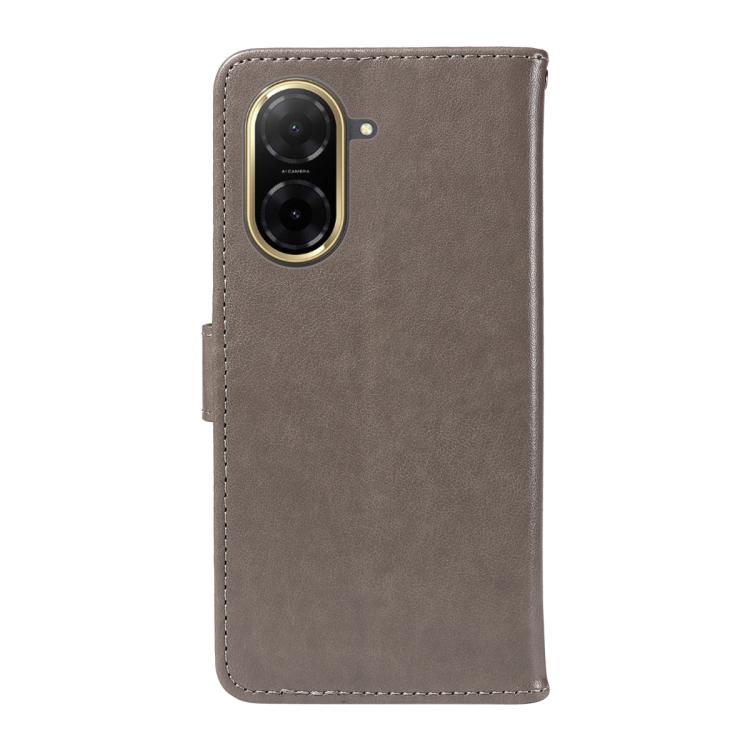 For Redmi A5 4G 173.3mm Cat and Bee Embossed Flip Leather Phone Case