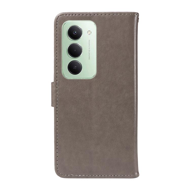 For Redmi 15 5G / 4G EU 171mm Cat and Bee Embossed Flip Leather Phone Case