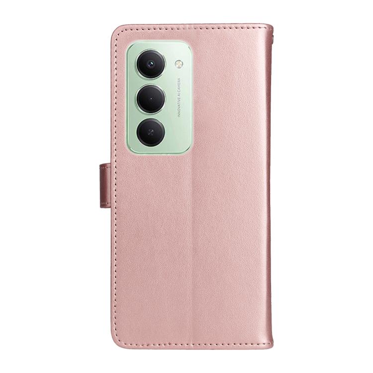 For Redmi 15 5G / 4G EU 171mm Cat and Bee Embossed Flip Leather Phone Case