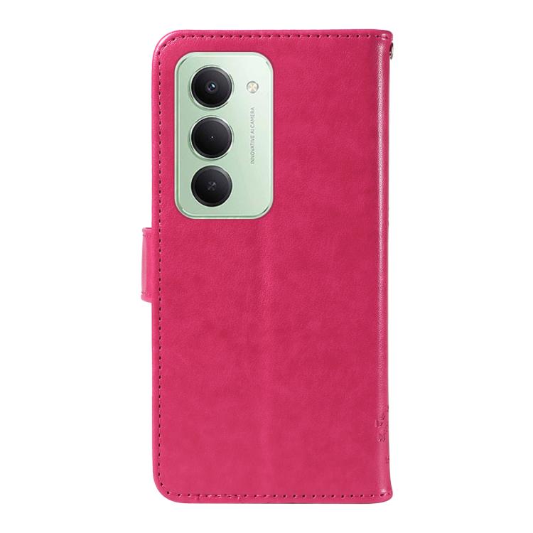 For Redmi 15 5G / 4G EU 171mm Tree & Cat Embossed Pattern Flip Leather Phone Case