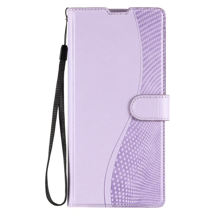 For Samsung Galaxy S25 Ultra 5G Voltage Ultra-thin Dot Leather Phone Case