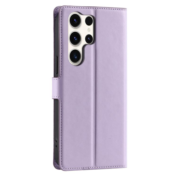 For Samsung Galaxy S25 Ultra 5G Voltage Ultra-thin Dot Leather Phone Case