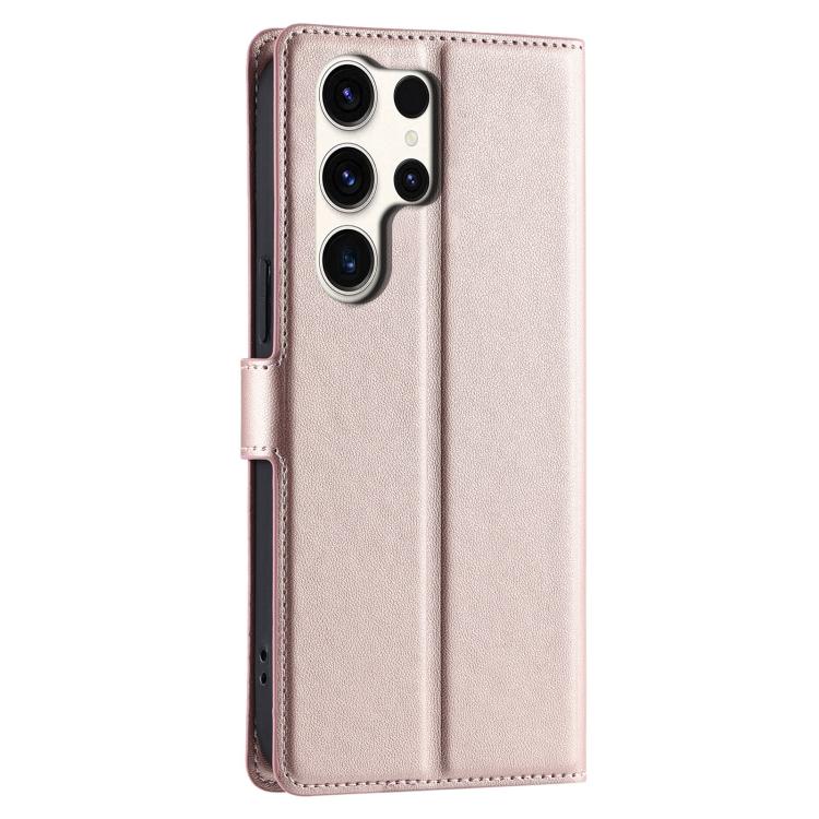 For Samsung Galaxy S25 Ultra 5G Voltage Ultra-thin Dot Leather Phone Case