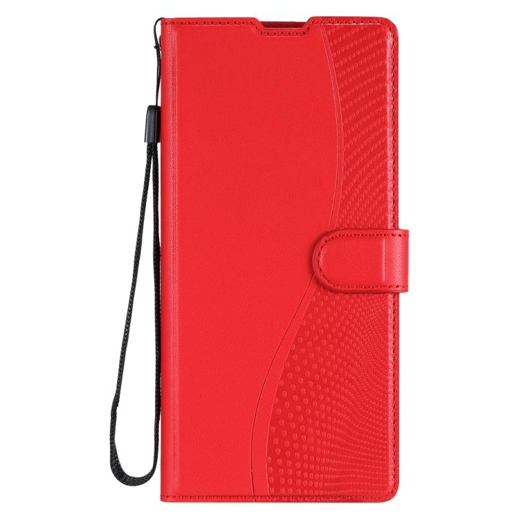 For Samsung Galaxy S25 Ultra 5G Voltage Ultra-thin Dot Leather Phone Case