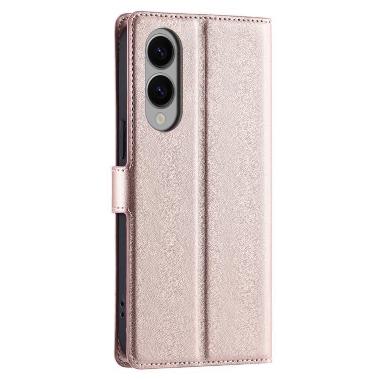 For Samsung Galaxy S25 Edge 5G Voltage Ultra-thin Dot Leather Phone Case
