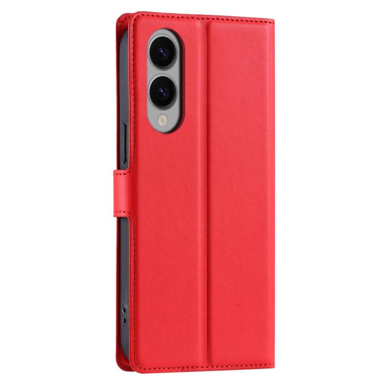 For Samsung Galaxy S25 Edge 5G Voltage Ultra-thin Dot Leather Phone Case