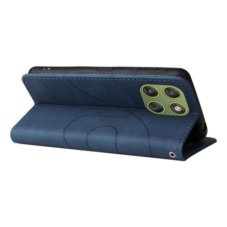 For Motorola Edge 70 5G Dual-color Splicing Flip Leather Phone Case