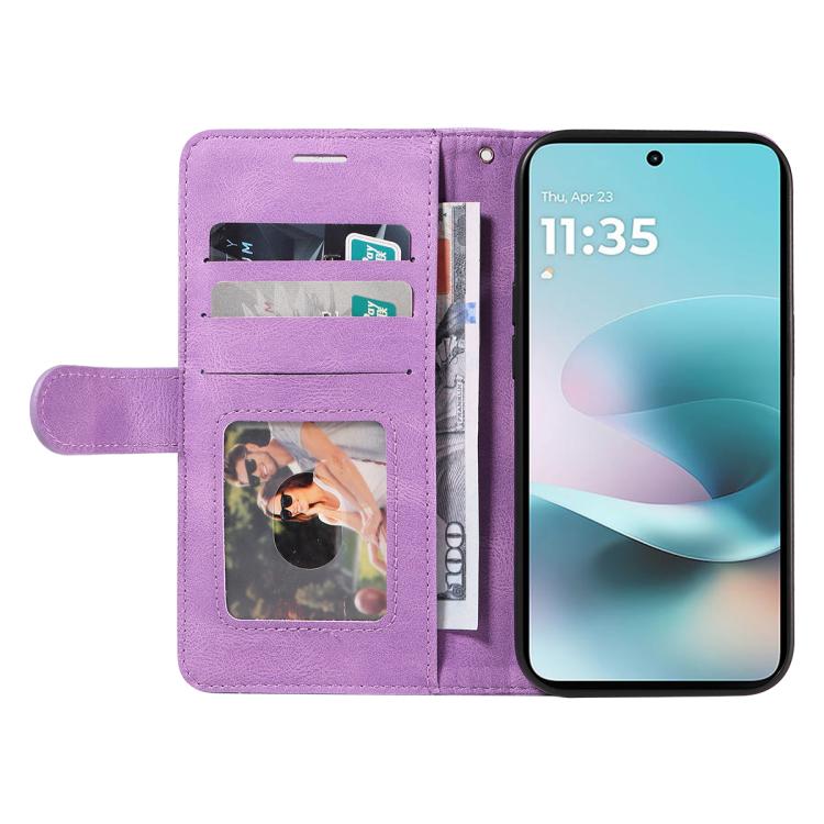 For Motorola Moto G67 Power 5G Dual-color Splicing Flip Leather Phone Case