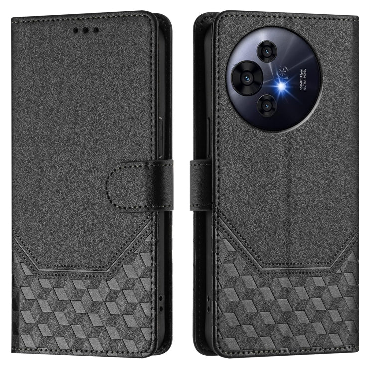 For TCL 50 Pro NxtPaper Honeycomb Embossing RFID Leather Phone Case