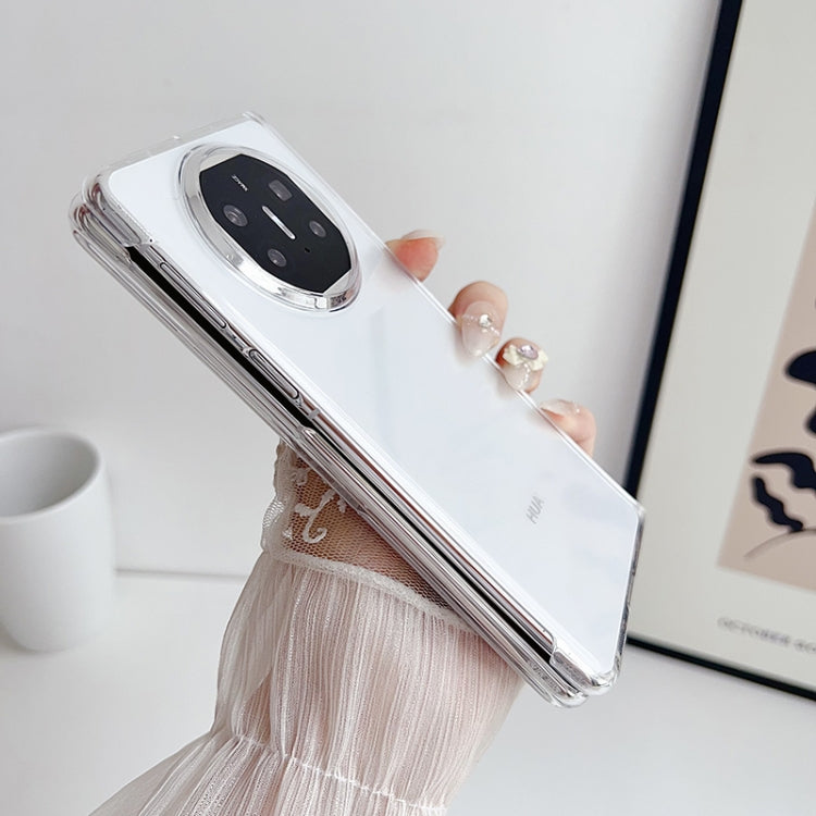 For Huawei Mate X5 Precision Hole Integrated PC Clean Shockproof Phone Case - Transparent