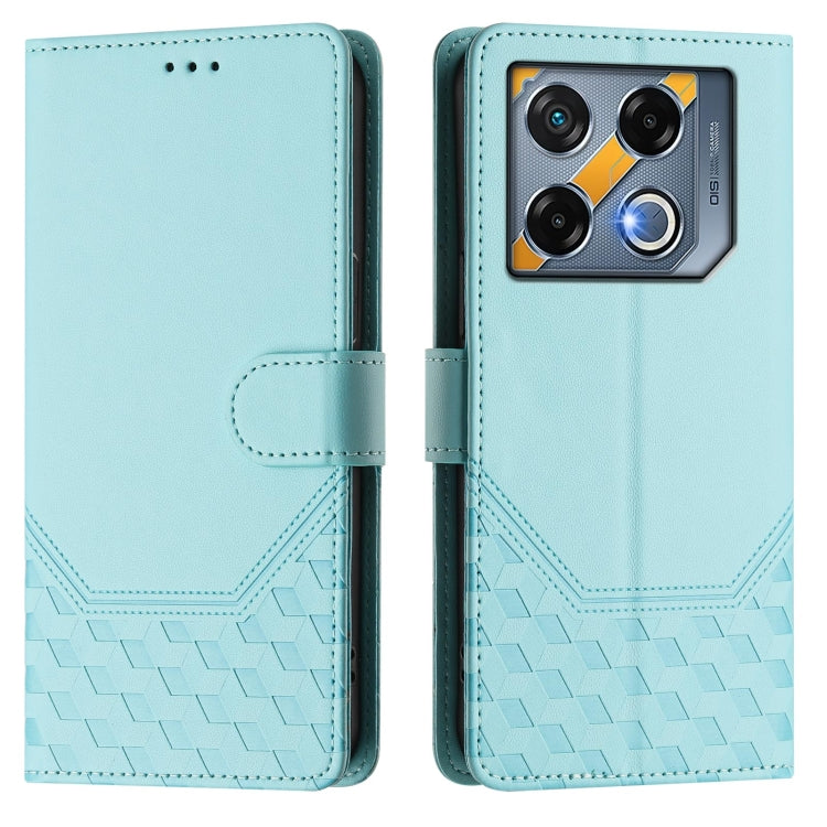 For Infinix GT 20 Pro 5G Honeycomb Embossing RFID Leather Phone Case