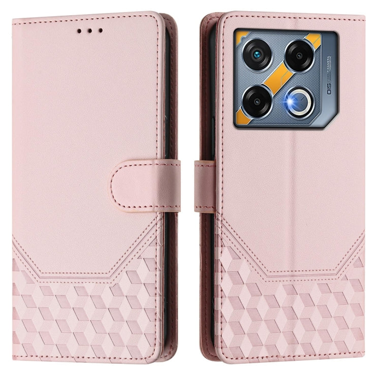 For Infinix GT 20 Pro 5G Honeycomb Embossing RFID Leather Phone Case