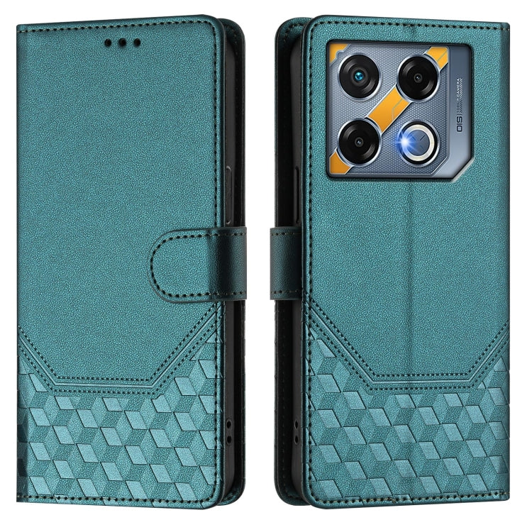 For Infinix GT 20 Pro 5G Honeycomb Embossing RFID Leather Phone Case