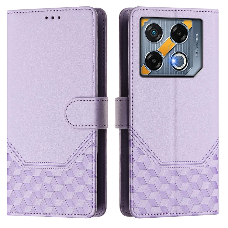For Infinix GT 20 Pro 5G Honeycomb Embossing RFID Leather Phone Case