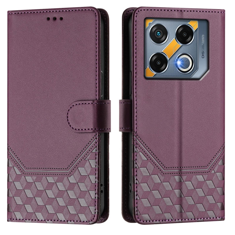 For Infinix GT 20 Pro 5G Honeycomb Embossing RFID Leather Phone Case
