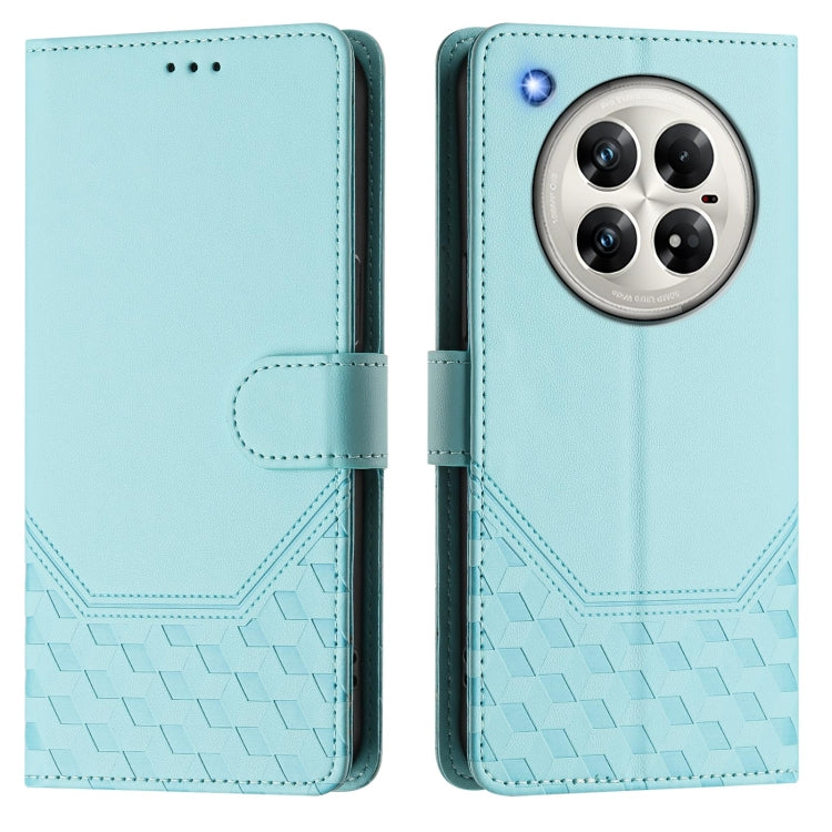 For Infinix Zero 40 5G / 4G Honeycomb Embossing RFID Leather Phone Case