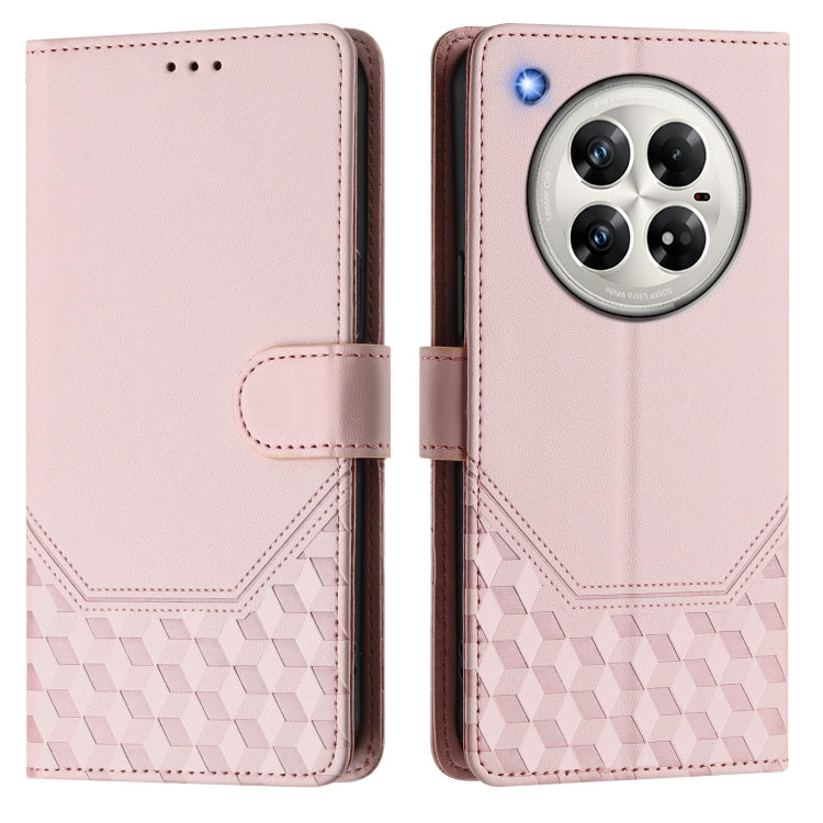 For Infinix Zero 40 5G / 4G Honeycomb Embossing RFID Leather Phone Case