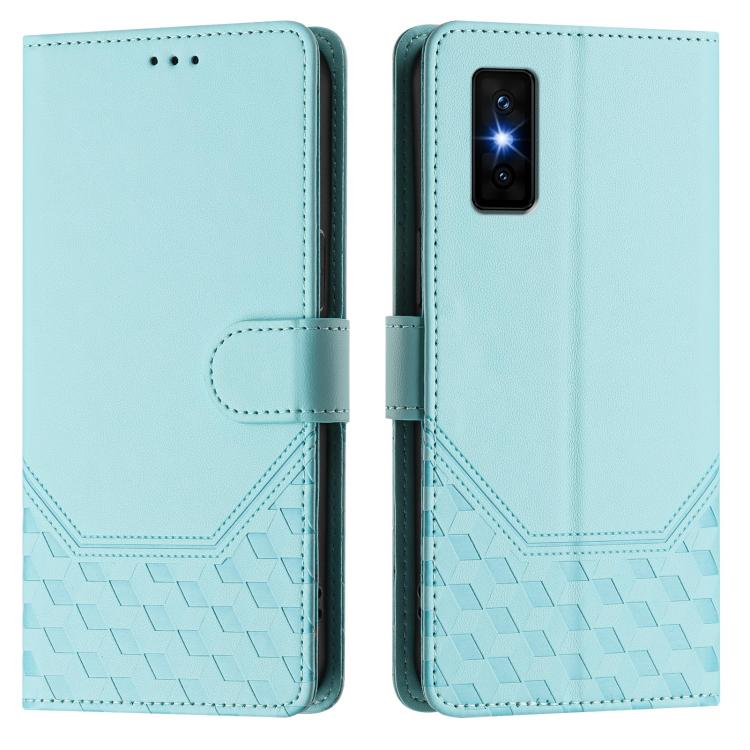 For Infinix GT 30 Pro Honeycomb Embossing RFID Leather Phone Case