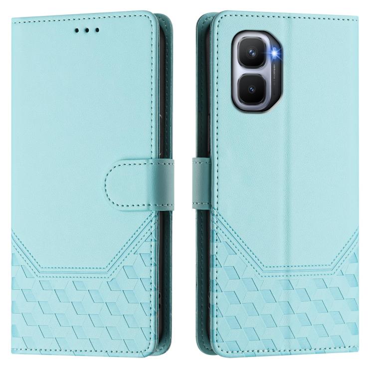 For Infinix GT 50 Pro 5G Honeycomb Embossing RFID Leather Phone Case