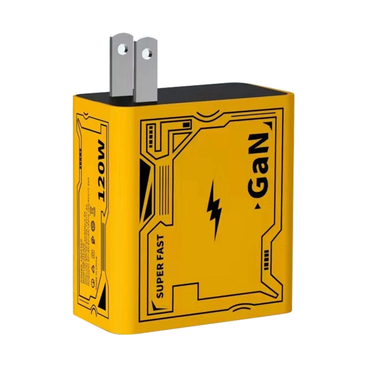 HX111 120W USB, Type-C GaN Ultra-fast Charger