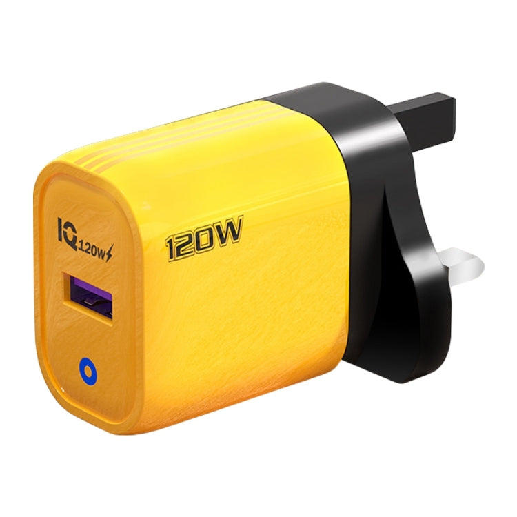 120W USB Fast Charger, Plug:UK Plug