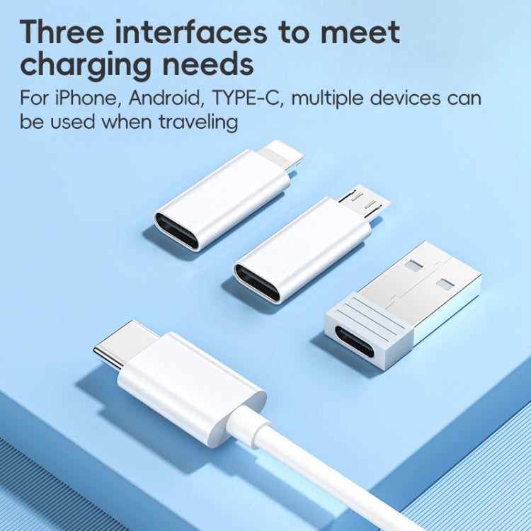 5 in 1 60W Multifunctional Fast Charging Data Cable Storage Box