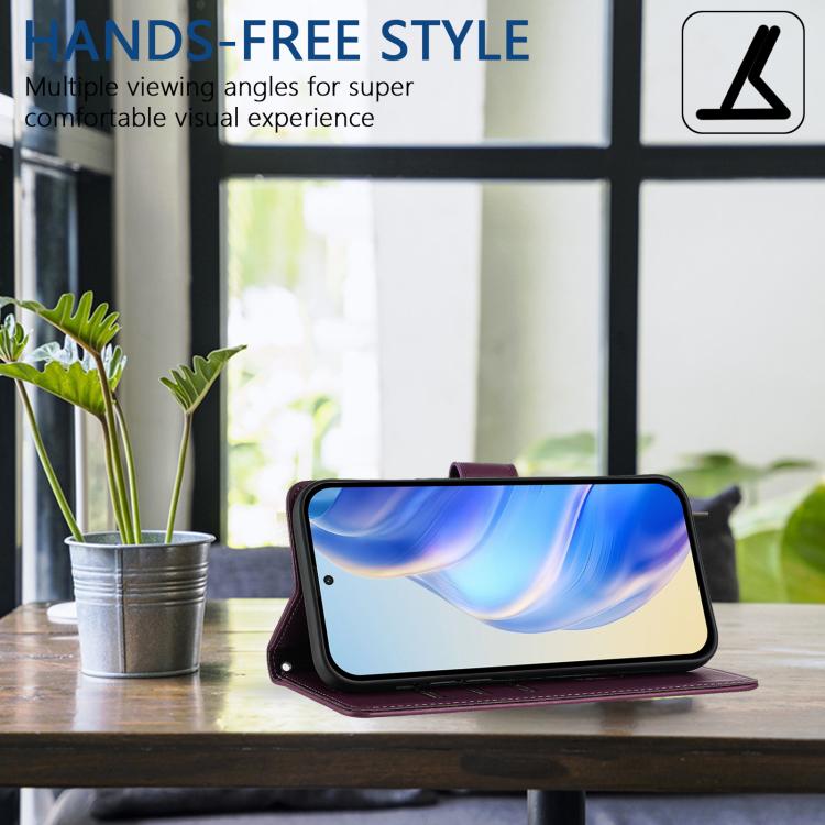 For Tecno Camon 40 Pro 4G Honeycomb Embossing RFID Leather Phone Case