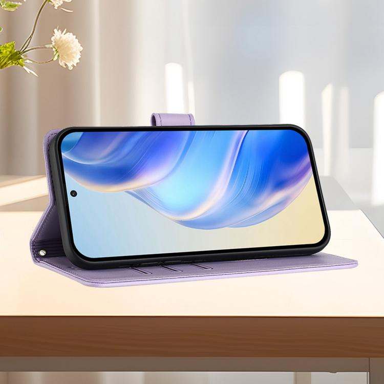 For Tecno Spark Slim 5G Honeycomb Embossing RFID Leather Phone Case