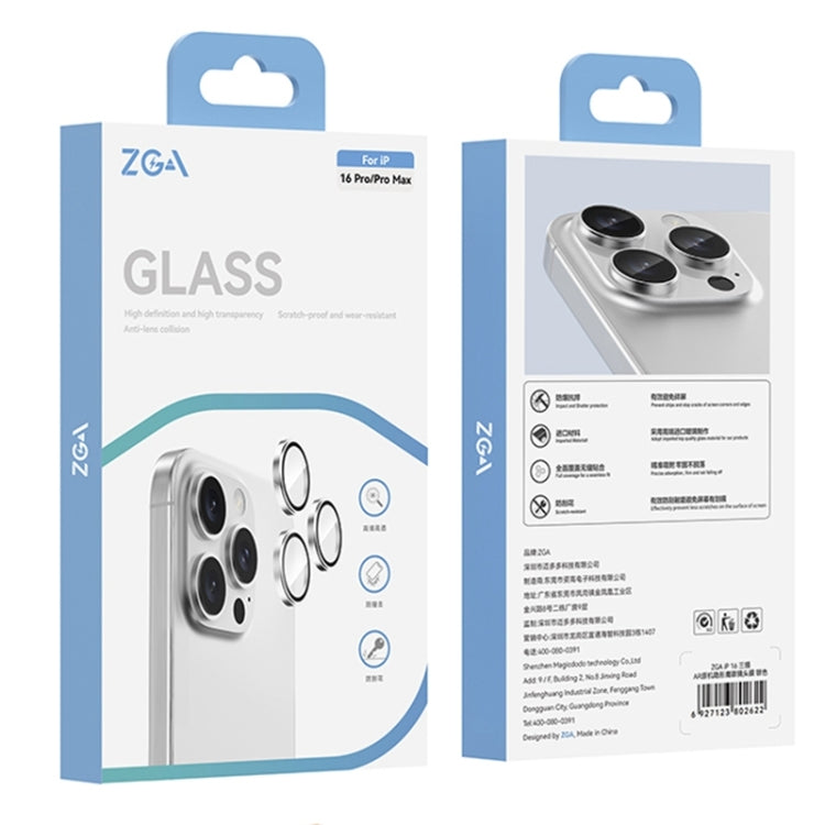 For iPhone 16 / 16 Plus ZGA AR Eagle Eye Phone Lens Film