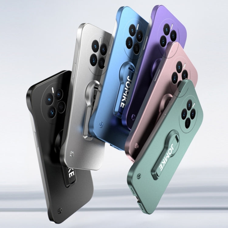For Huawei Mate 50 Baking Varnish 360 Rotate Holder No Frame PC Phone Case