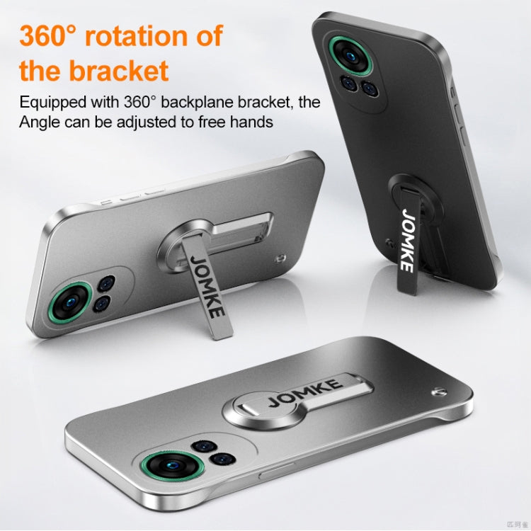 For Huawei nova 12 Baking Varnish 360 Rotate Holder No Frame PC Phone Case