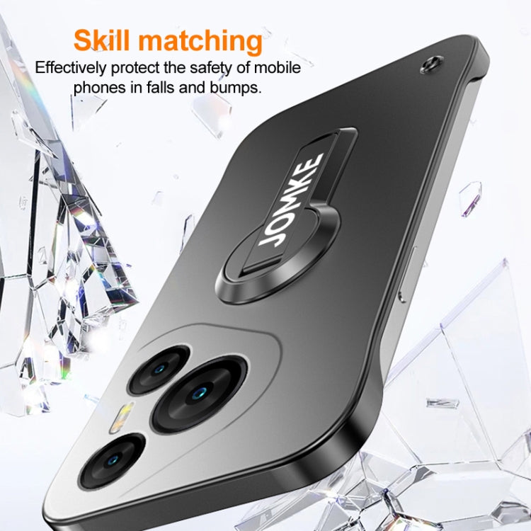 For Huawei Pura 70 Pro Baking Varnish 360 Rotate Holder No Frame PC Phone Case