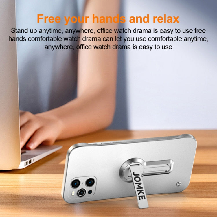 For OPPO Find X3 Baking Varnish 360 Rotate Holder No Frame PC Phone Case