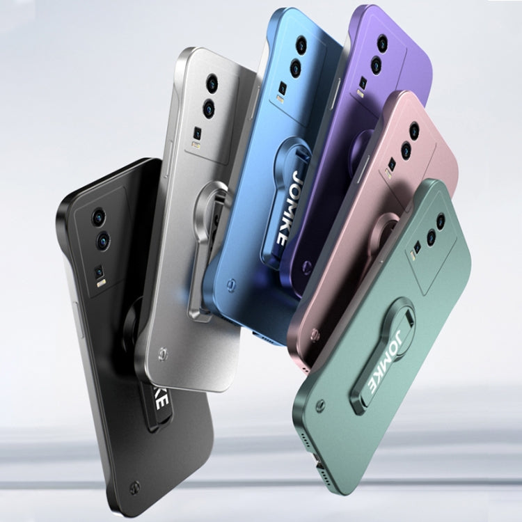 For vivo iQOO Neo7 Baking Varnish 360 Rotate Holder No Frame PC Phone Case