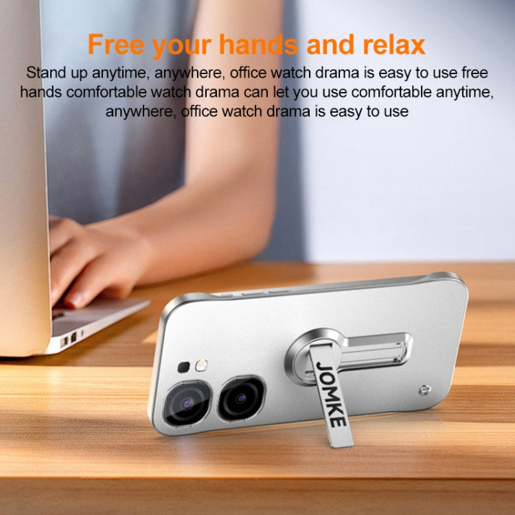 For vivo iQOO Neo9 Baking Varnish 360 Rotate Holder No Frame PC Phone Case