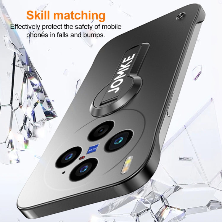 For vivo X100 Pro Baking Varnish 360 Rotate Holder No Frame PC Phone Case